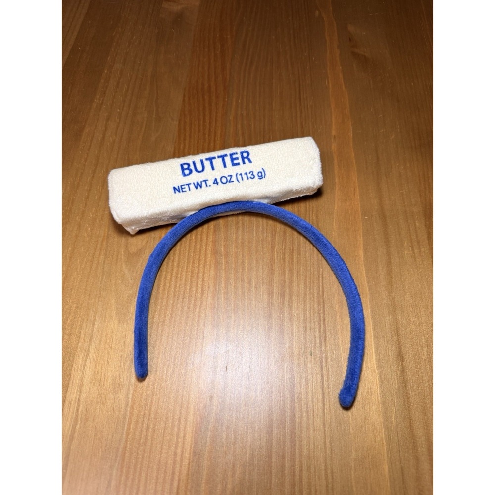 Dandee Plush Butter Headband‎ Collector Fun Novelty Yellow Blue One Size